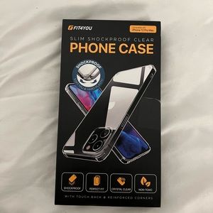 Clear Shockproof Slim iPhone 12 Pro Max case 📱